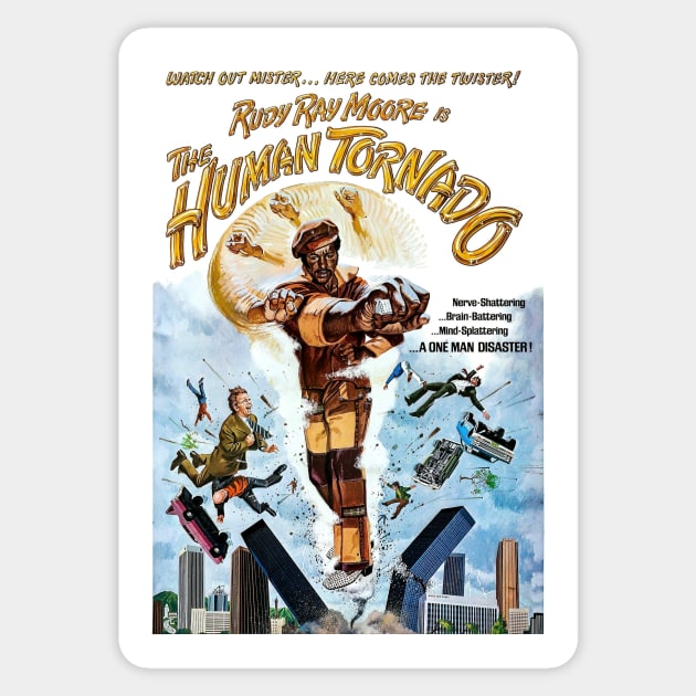 The Human Tornado Sticker by Scum & Villainy